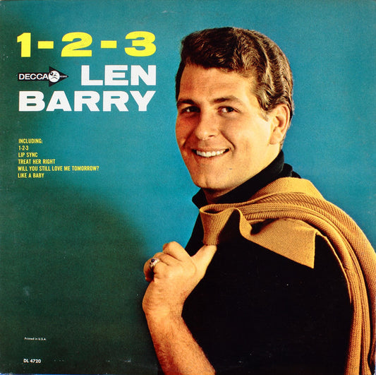 Len Barry : 1-2-3 (LP, Album, Mono, Glo)