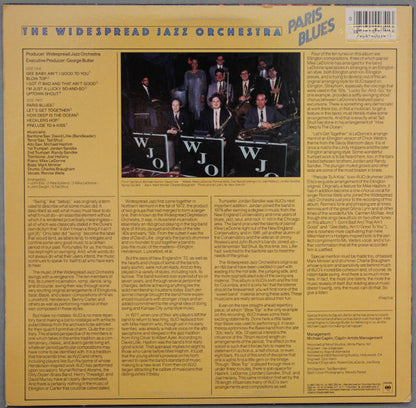 The Widespread Jazz Orchestra : Paris Blues (LP, Pit)