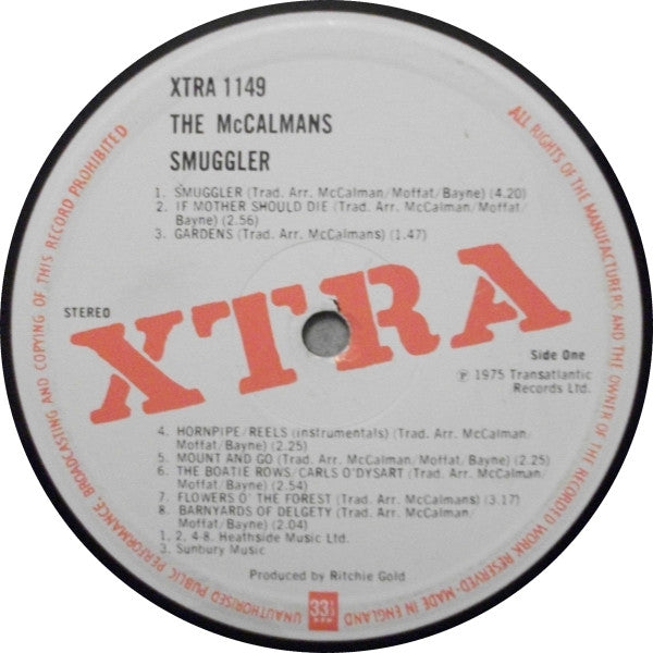 The McCalmans : Smuggler (LP)