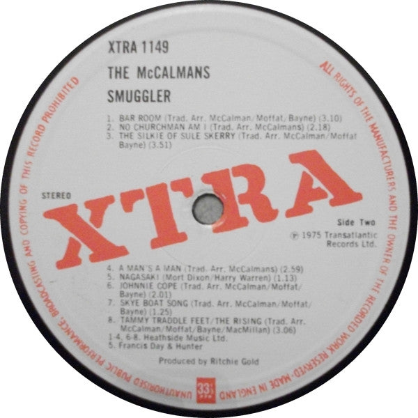 The McCalmans : Smuggler (LP)