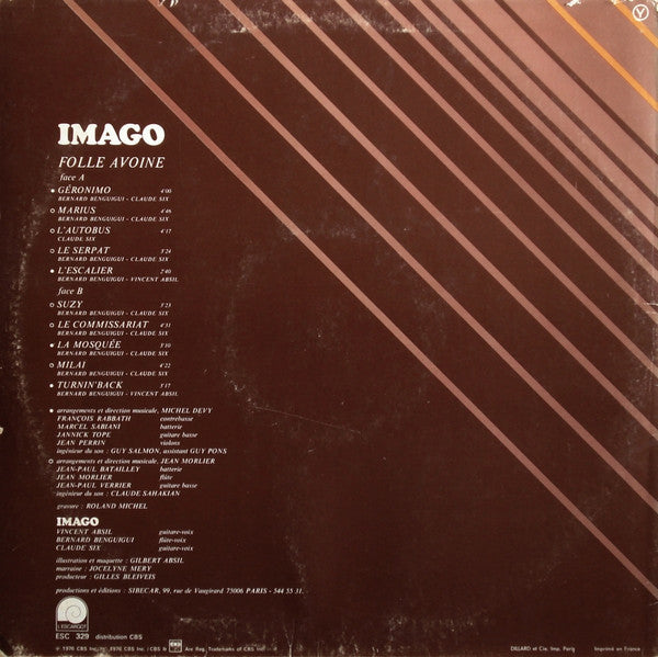 Imago (7) : Folle Avoine (LP, Album)