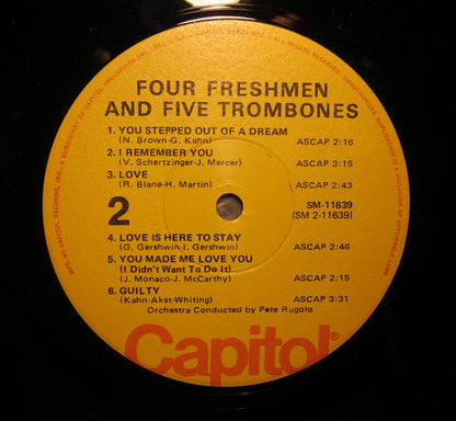 The Four Freshmen : Four Freshmen And 5 Trombones (LP, Album, RE, Duo)