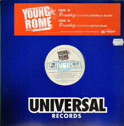 Young Rome Feat. Guerilla Black & Rufus Blaq : Freaky (12", Promo)