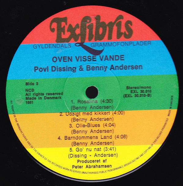 Povl Dissing & Benny Andersen : Oven Visse Vande (LP, Album, RE)