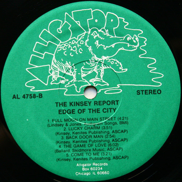 The Kinsey Report : Edge Of The City (LP, Album)