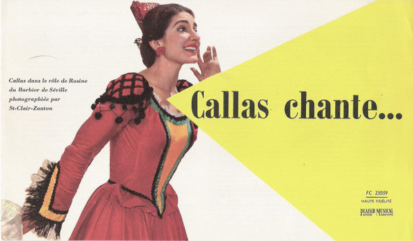 Maria Callas : Airs D'Opéras (10", Mono)