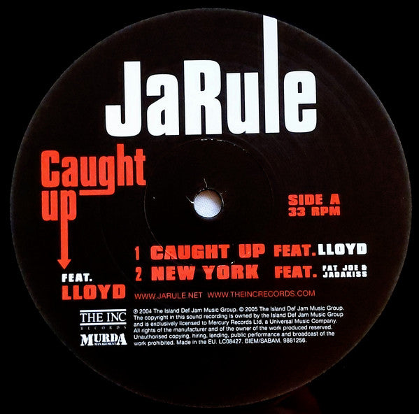 Ja Rule : Caught Up (12")