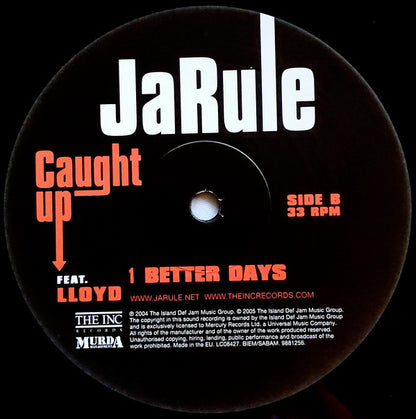 Ja Rule : Caught Up (12")