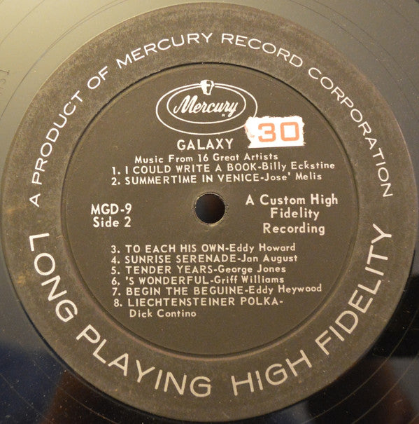 Various : Galaxy (LP, Comp, Mono)