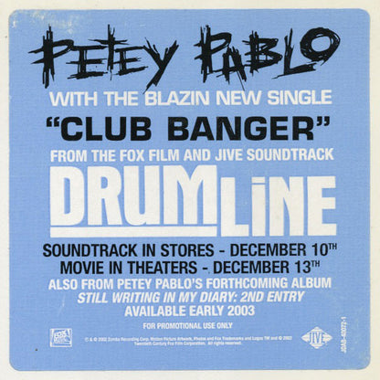 Petey Pablo : Club Banger (12")