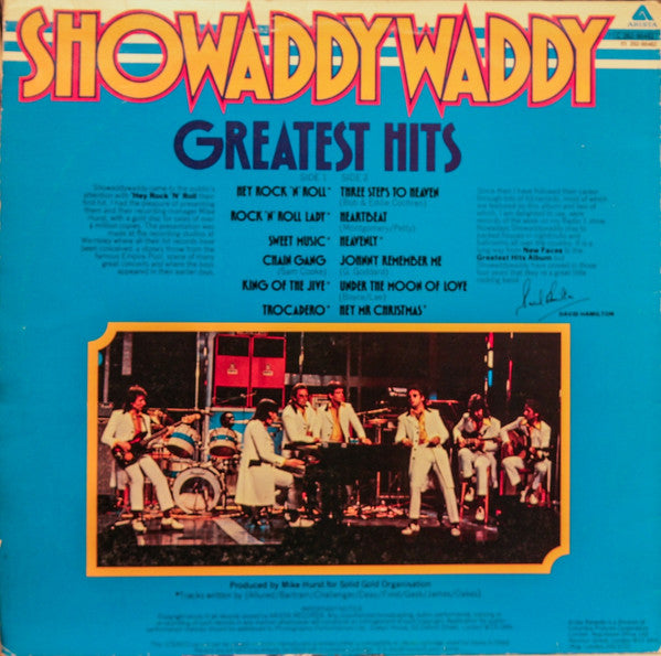 Showaddywaddy : Greatest Hits (LP, Comp)