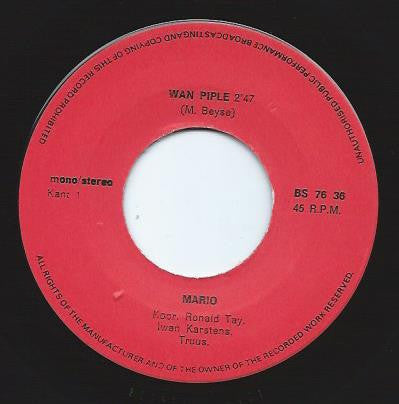 Mario Beyse : Wan Piple (7")