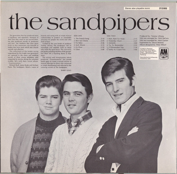 The Sandpipers : The Sandpipers (LP)