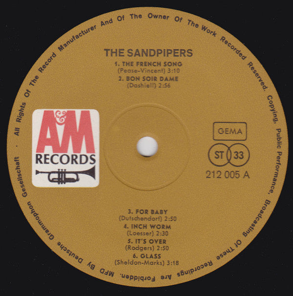 The Sandpipers : The Sandpipers (LP)