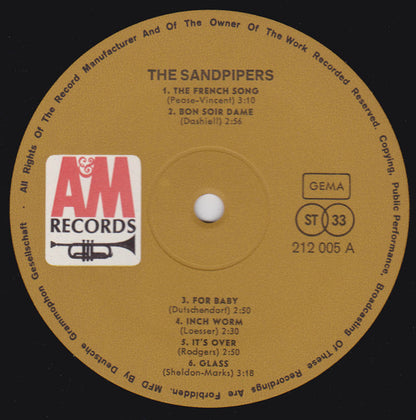 The Sandpipers : The Sandpipers (LP)