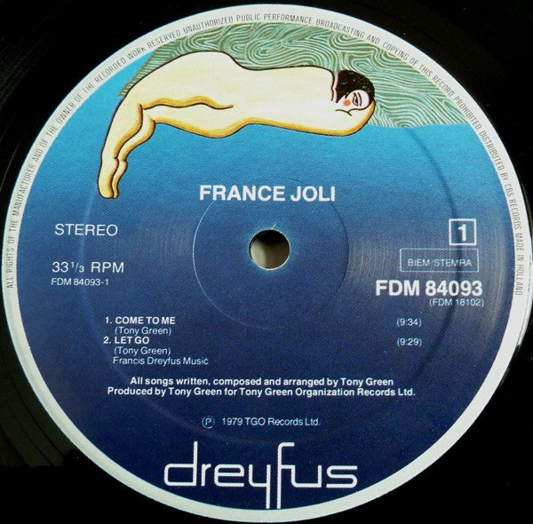 France Joli : France Joli (LP, Album)