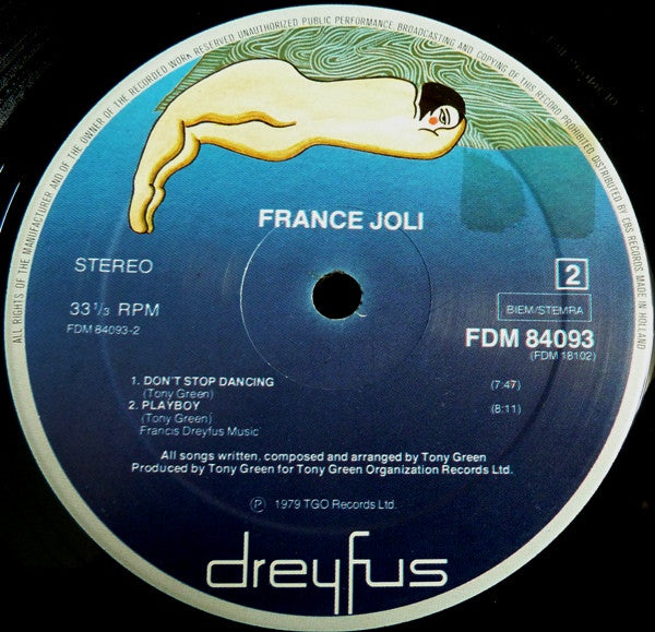 France Joli : France Joli (LP, Album)