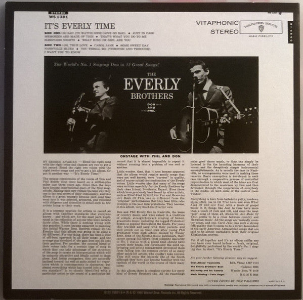 Everly Brothers : Original Album Series (CD, Album, RE + CD, Album, RE + CD, Album, RE + CD)