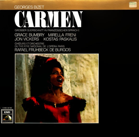 Georges Bizet : Carmen (Grosser Querschnitt In Französischer Sprache) (LP)