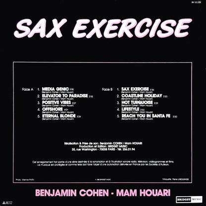 Benjamin Cohen (2) & Mam Houari : Sax Exercise (LP)