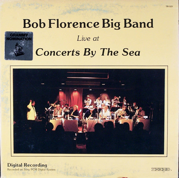 Bob Florence Big Band : Live At Concerts By The Sea (LP, Album, PCM)