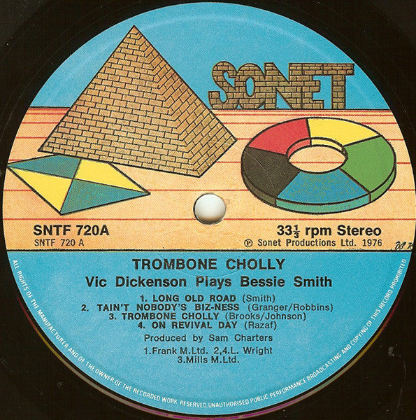 Vic Dickenson : Trombone Cholly (LP, Album)