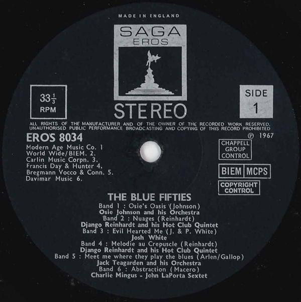 Various : The Blue 50's (LP, Comp)