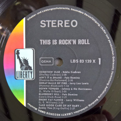 Various : This Is Rock N' Roll (LP, Comp)