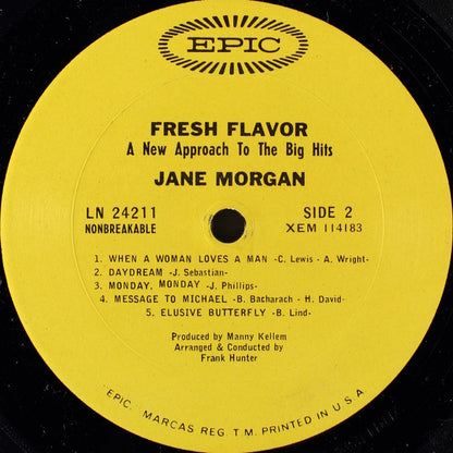 Jane Morgan : Fresh Flavor (LP, Album, Mono)