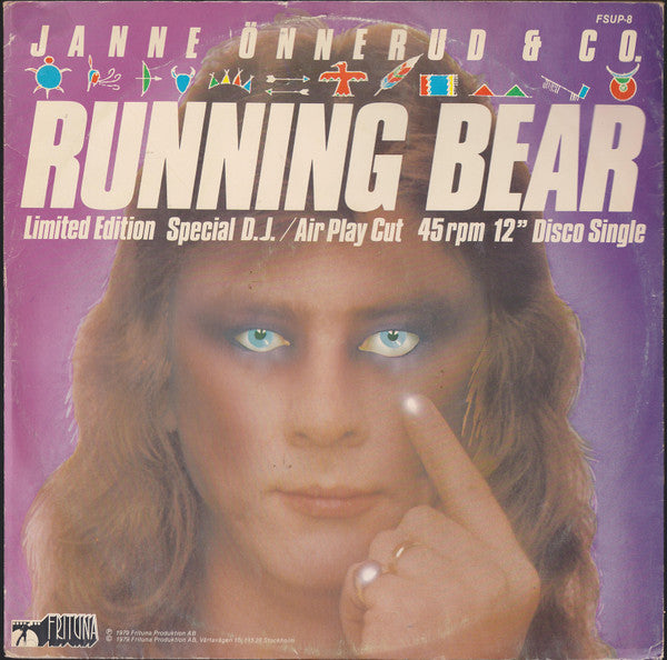 Janne Önnerud & Gänget : Running Bear (12", S/Sided, Ltd)