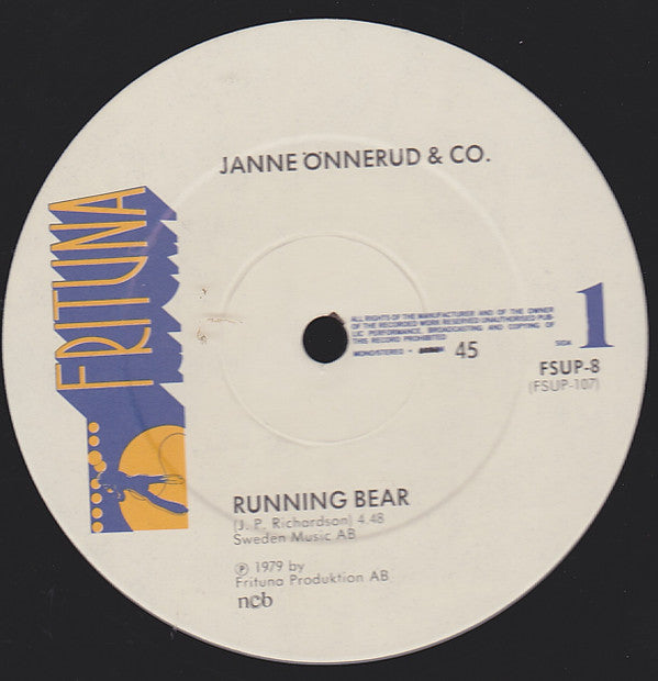 Janne Önnerud & Gänget : Running Bear (12", S/Sided, Ltd)