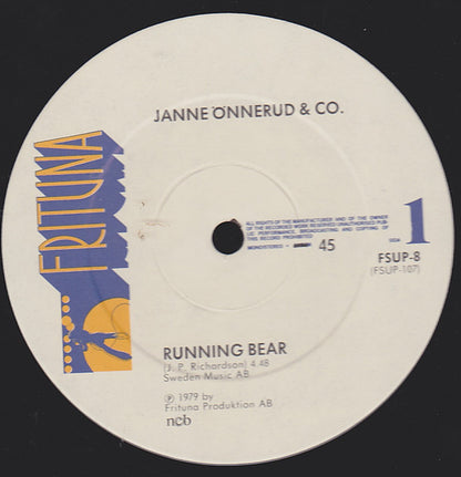 Janne Önnerud & Gänget : Running Bear (12", S/Sided, Ltd)