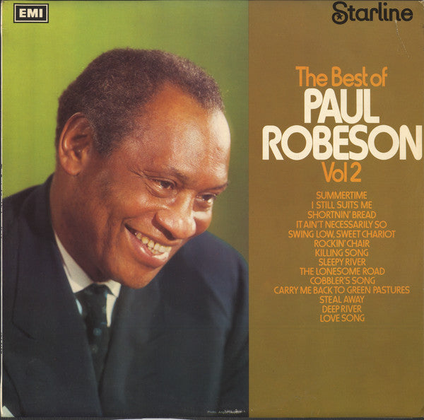 Paul Robeson : The Best Of Paul Robeson Volume 2 (LP, Comp)