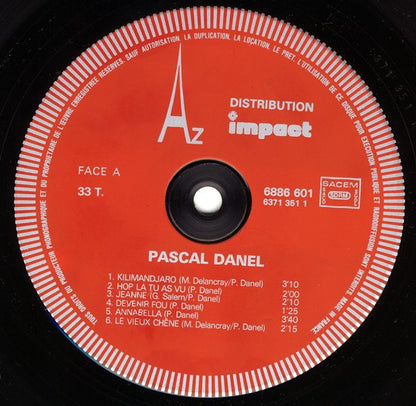 Pascal Danel : Pascal Danel (LP, Album, RE)