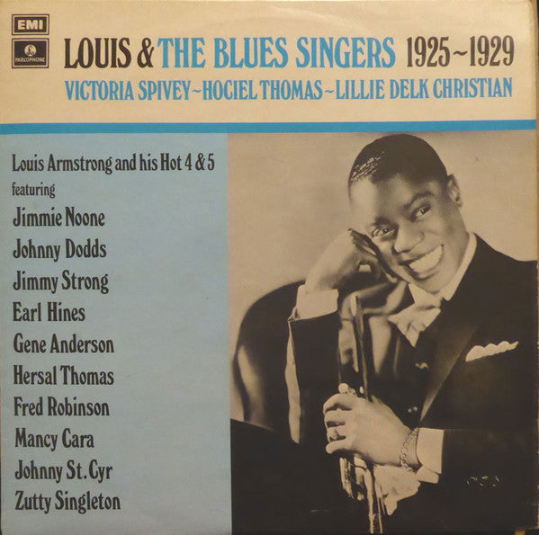 Louis Armstrong / Victoria Spivey / Hociel Thomas / Lillie Delk Christian : Louis & The Blues Singers 1925-1929 (LP, Comp)