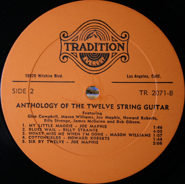 Various : Anthology Of The Twelve String Guitar (LP, Comp)