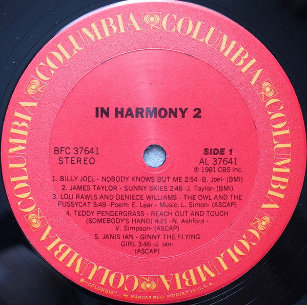 Various : In Harmony 2 (LP, Comp)