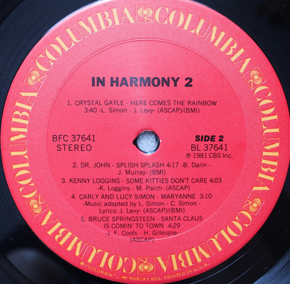 Various : In Harmony 2 (LP, Comp)