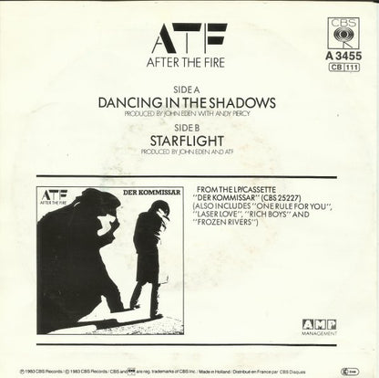 After The Fire : Dancing In The Shadows (Brand New Version) (7")