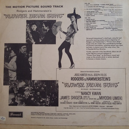 Various : The Motion Picture Sound Track - Rodgers & Hammerstein's Flower Drum Song (LP, Mono)