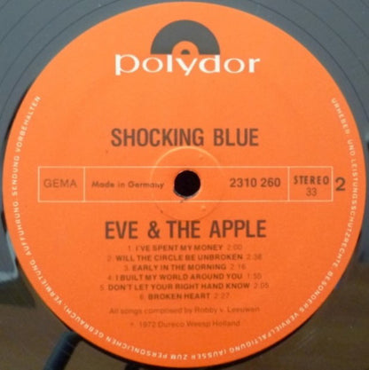 Shocking Blue : Eve & The Apple (LP, Album)