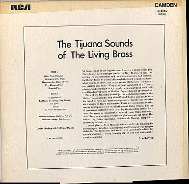 Living Brass : The Tijuana Sounds Of The Living Brass (LP)