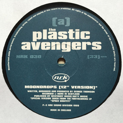 The Plastic Avengers : Moondrops / The Strutt (12")