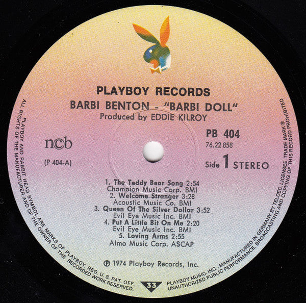 Barbi Benton : Barbi Doll (LP, Album)