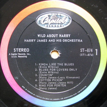 Harry James And His Orchestra : Wild About Harry (LP, RE)