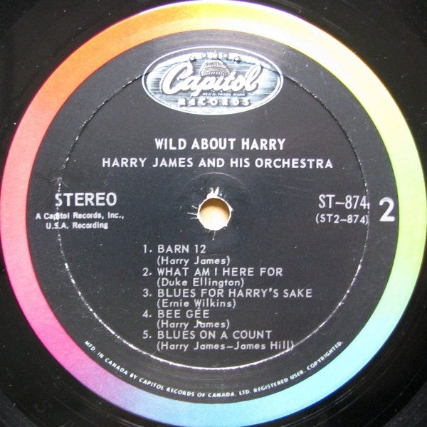 Harry James And His Orchestra : Wild About Harry (LP, RE)