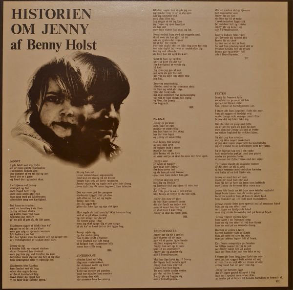 Benny Holst : Historien Om Jenny (LP)