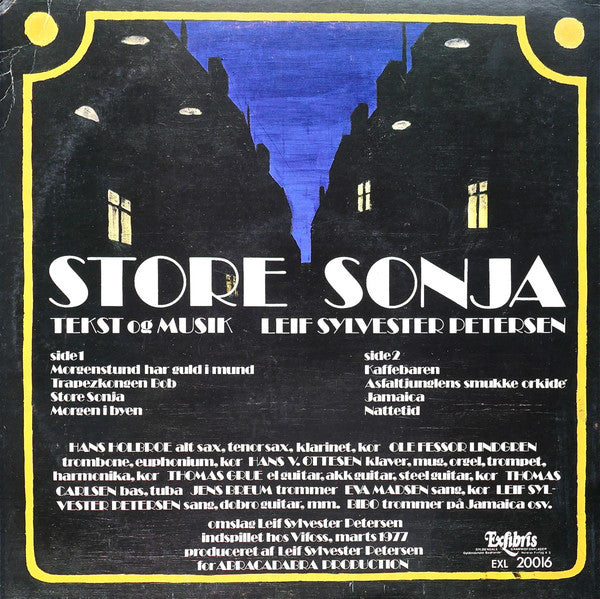 Clausen & Petersen : Store Sonja (LP, Album)