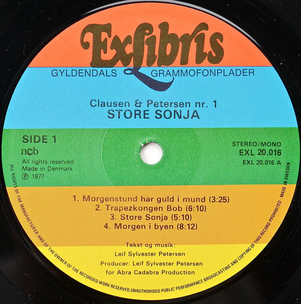 Clausen & Petersen : Store Sonja (LP, Album)