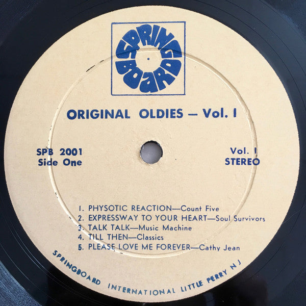 Various : Original Oldies - Vol. I (LP, Comp)